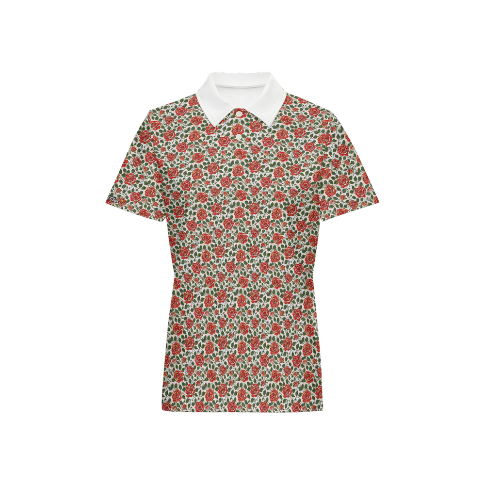 SLICE BLOOMS AND BIRDIES WOMEN'S POLO