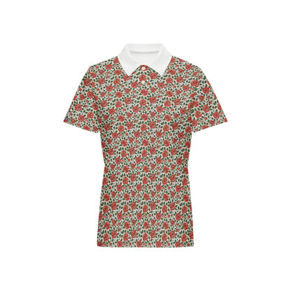 SLICE BLOOMS AND BIRDIES WOMEN'S POLO