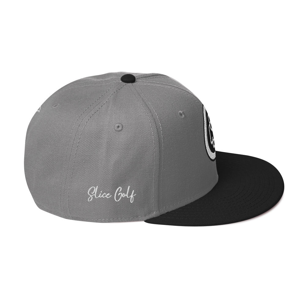 SLICE CREST SNAPBACK HAT